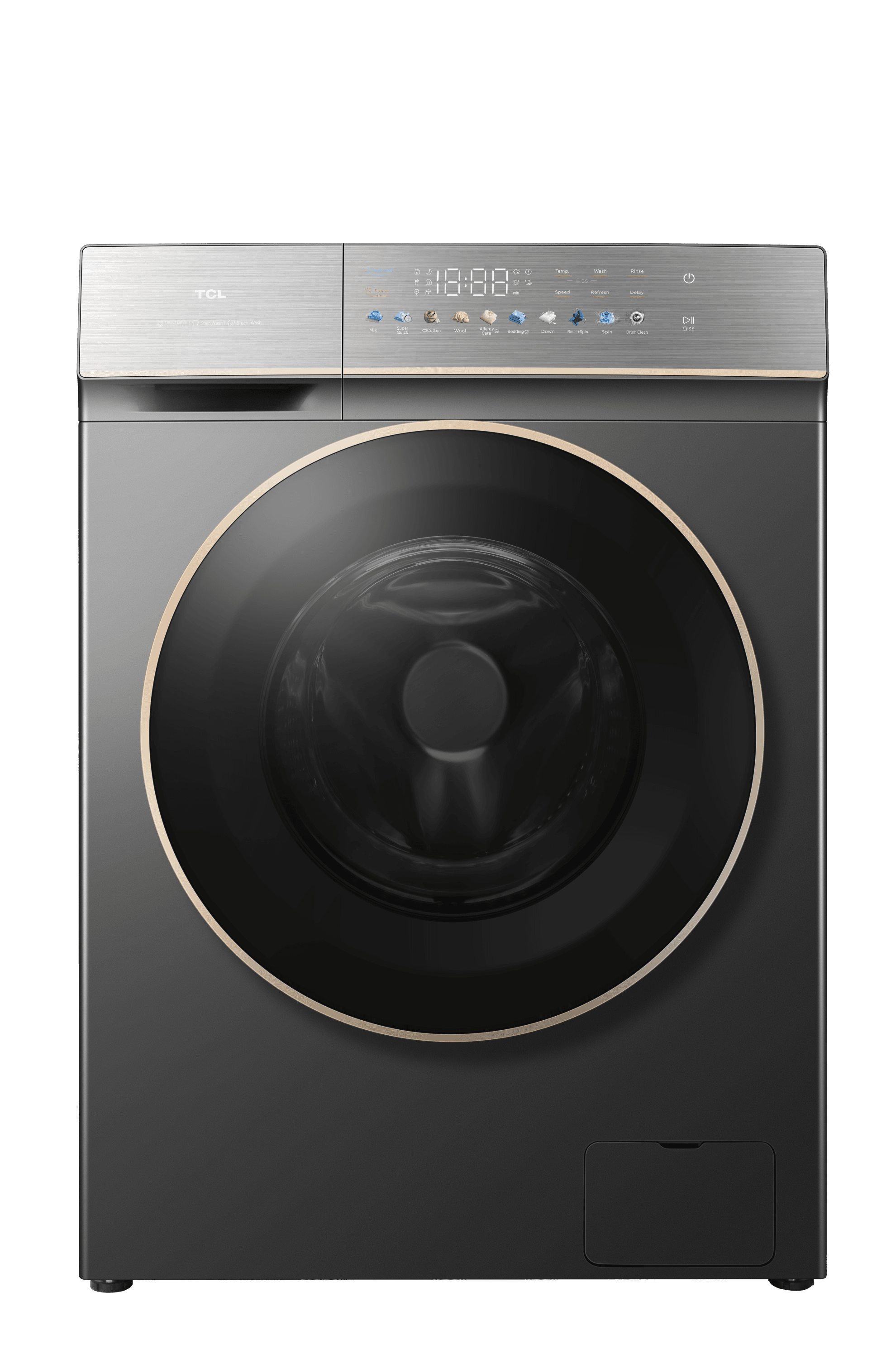 TCL 10KG Smart Direct Motion Front Load Washing Machine – C7110FLG