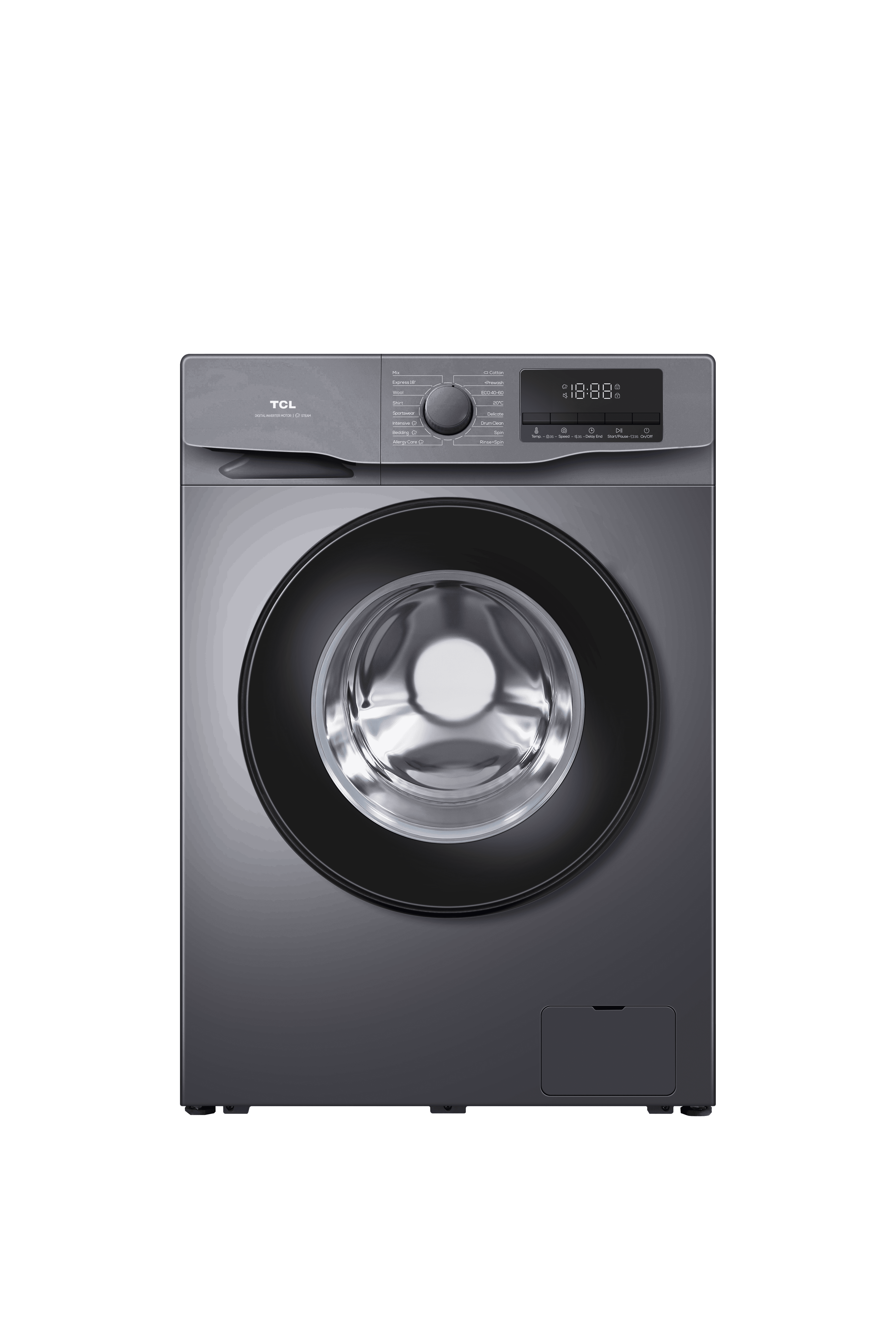 TCL 8KG Inverter Front Load Washing Machine – P608FLG